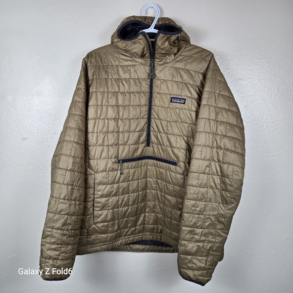 Patagonia Other - Patagonia Men’s L Nano Puff Pullover Hoodie Brown Insulated PrimaLoft WaterResis